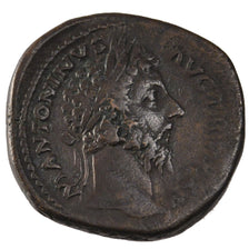 Marcus Aurelius, Sestertius, Roma, MB+, Rame, Cohen:550
