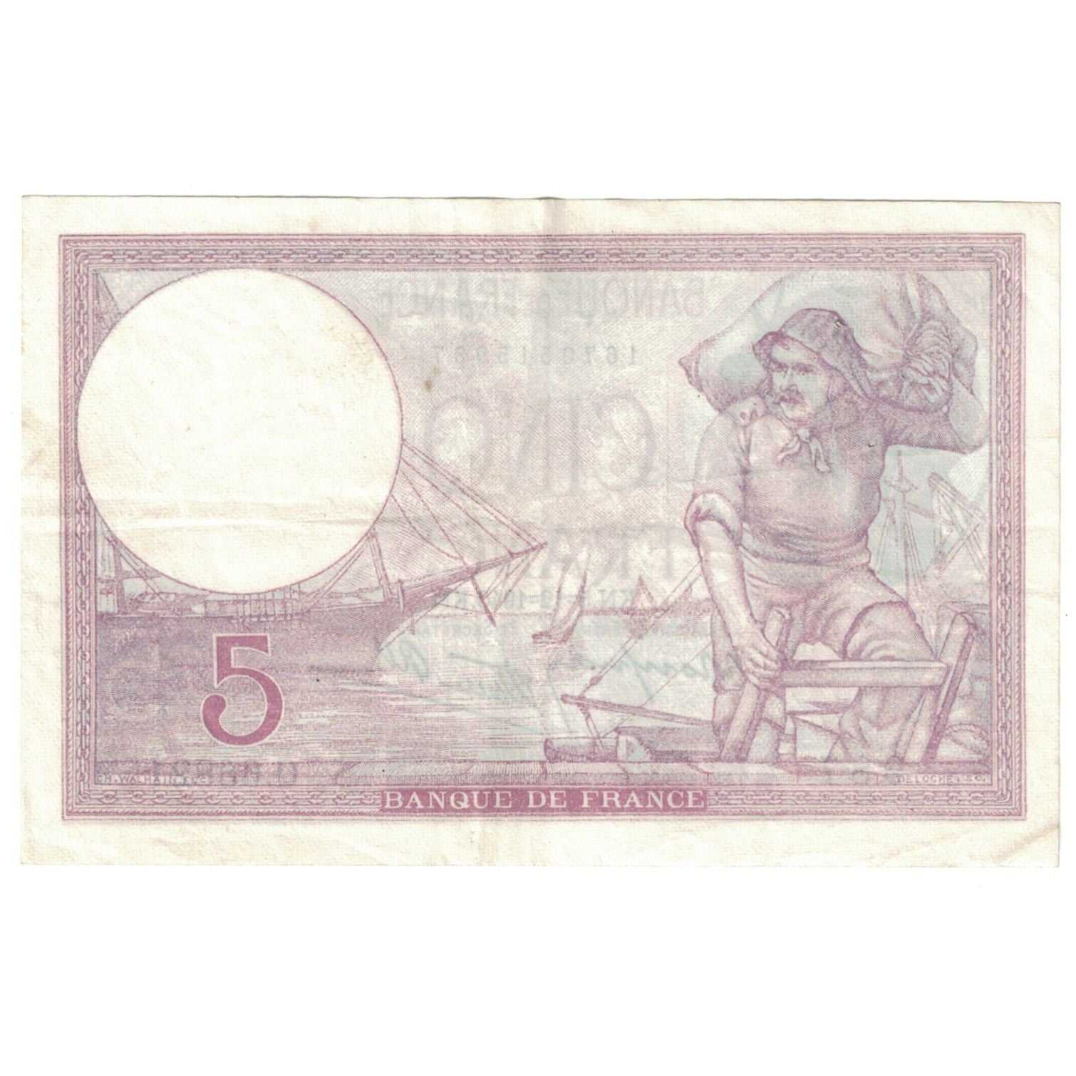 Francia, 5 Francs, 1940, 1940-12-05, MBC, Fayette:4.16, KM:83