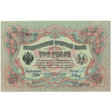 Banknote, Russia, 3 Rubles, 1905, KM:9c, UNC(64)