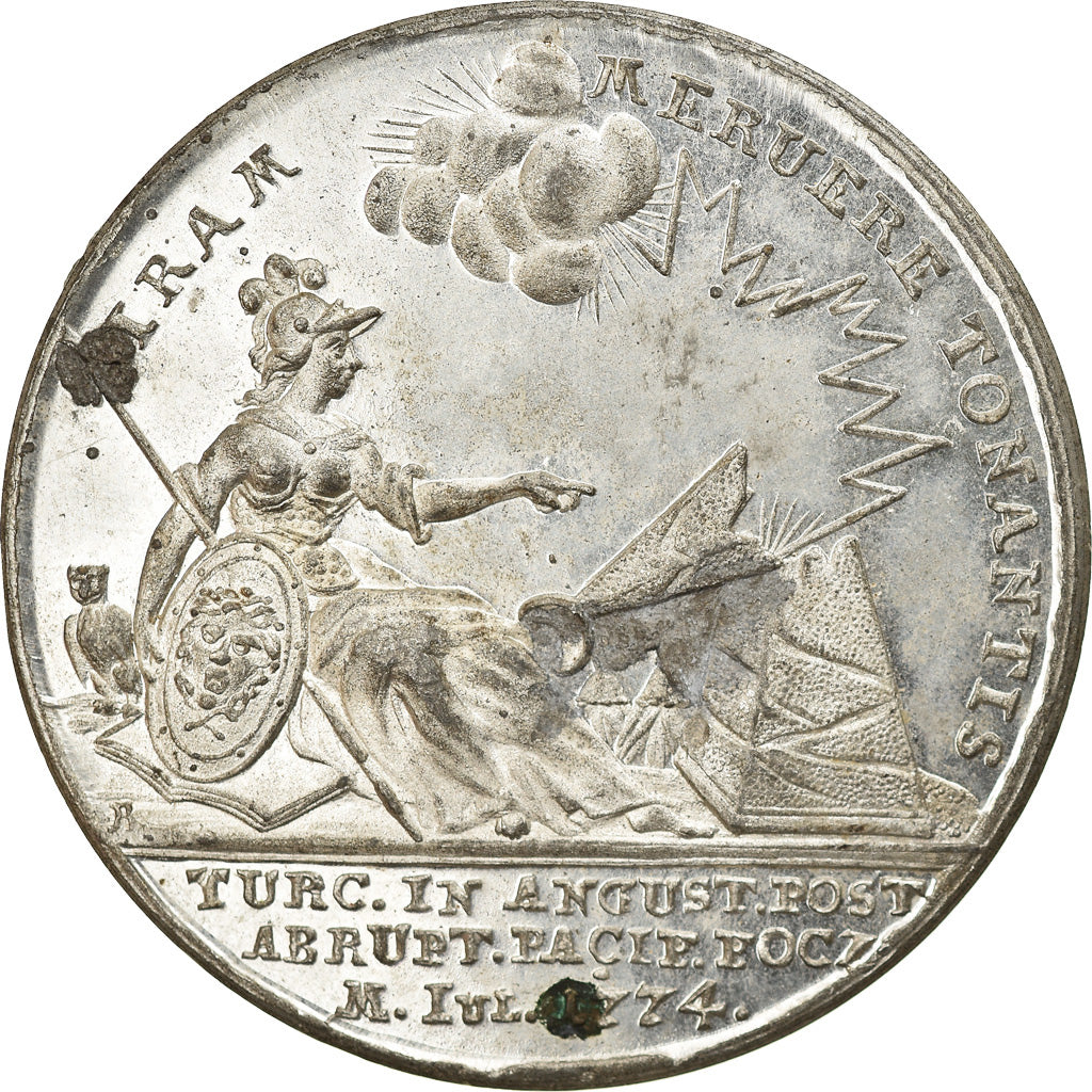 Austria, Medal, Satirical medal, The sad situation of the Ottoman Empire