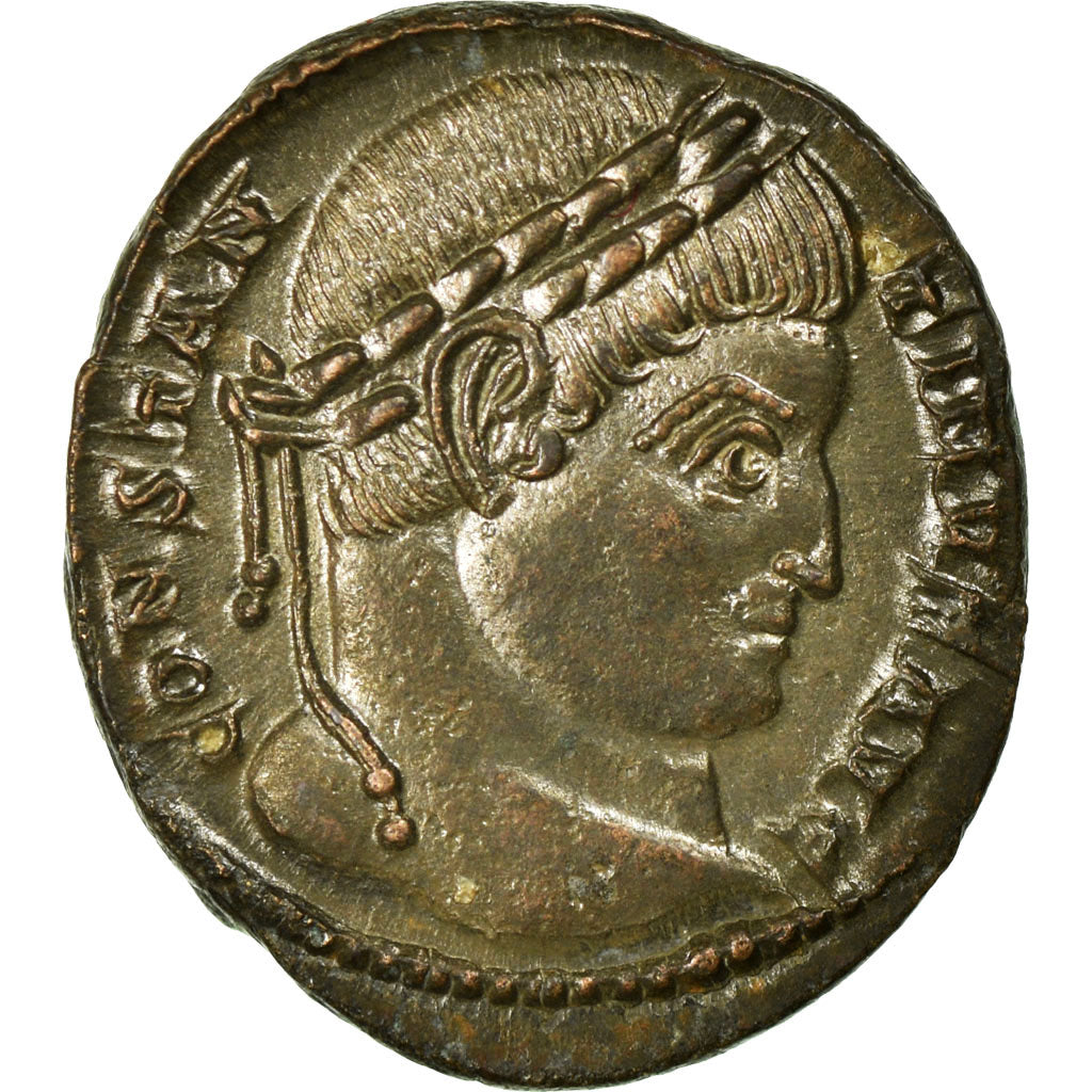 Coin, Constantine I, Nummus, Trier, AU(55-58), Copper, Cohen:487