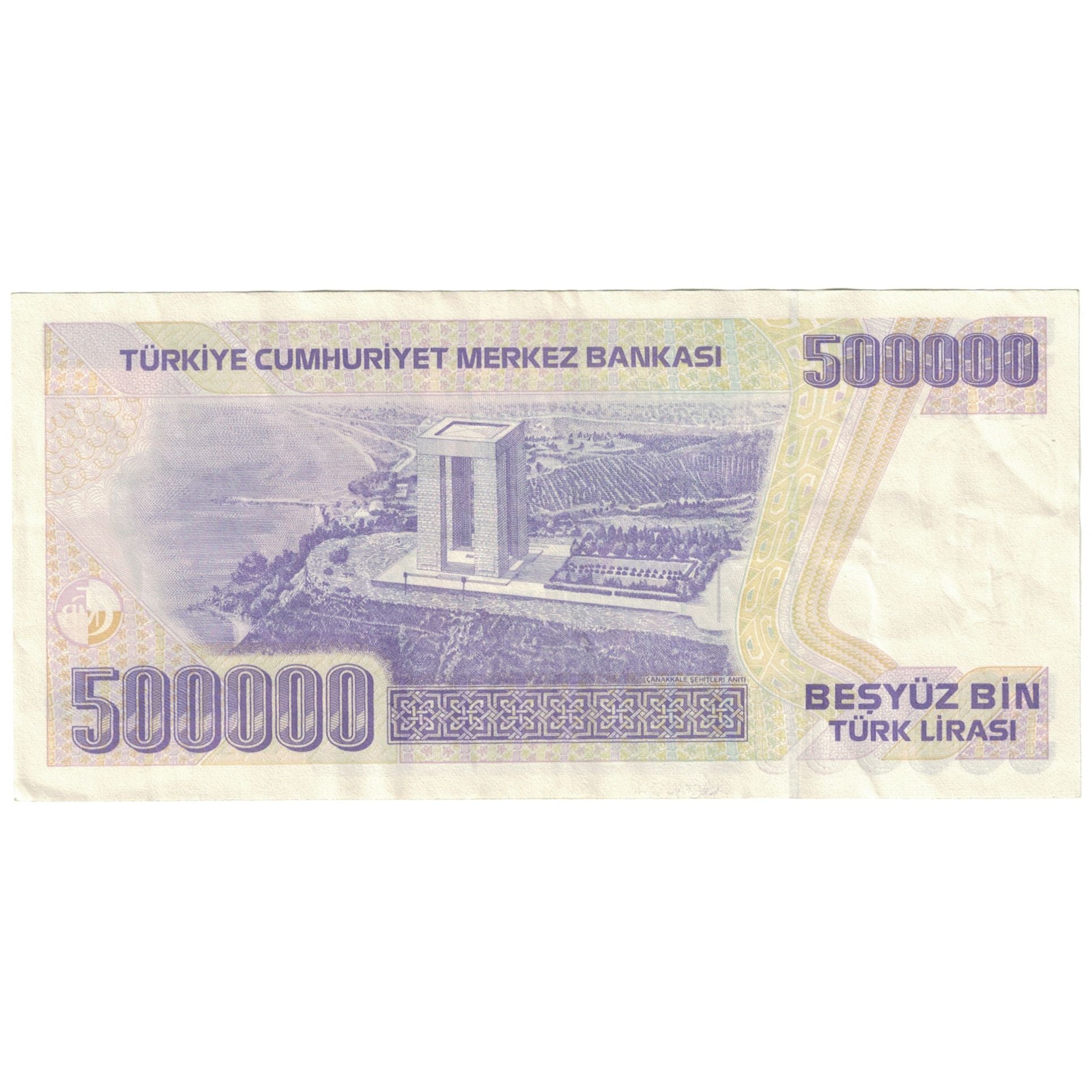 Biljet, Turkije, 500,000 Lira, 1970, 1970-10-14, KM:212, SUP