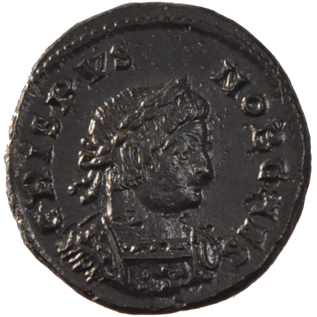 Crispus, Nummus, Arles, AU(50-53), Copper, Cohen #6, 3.20