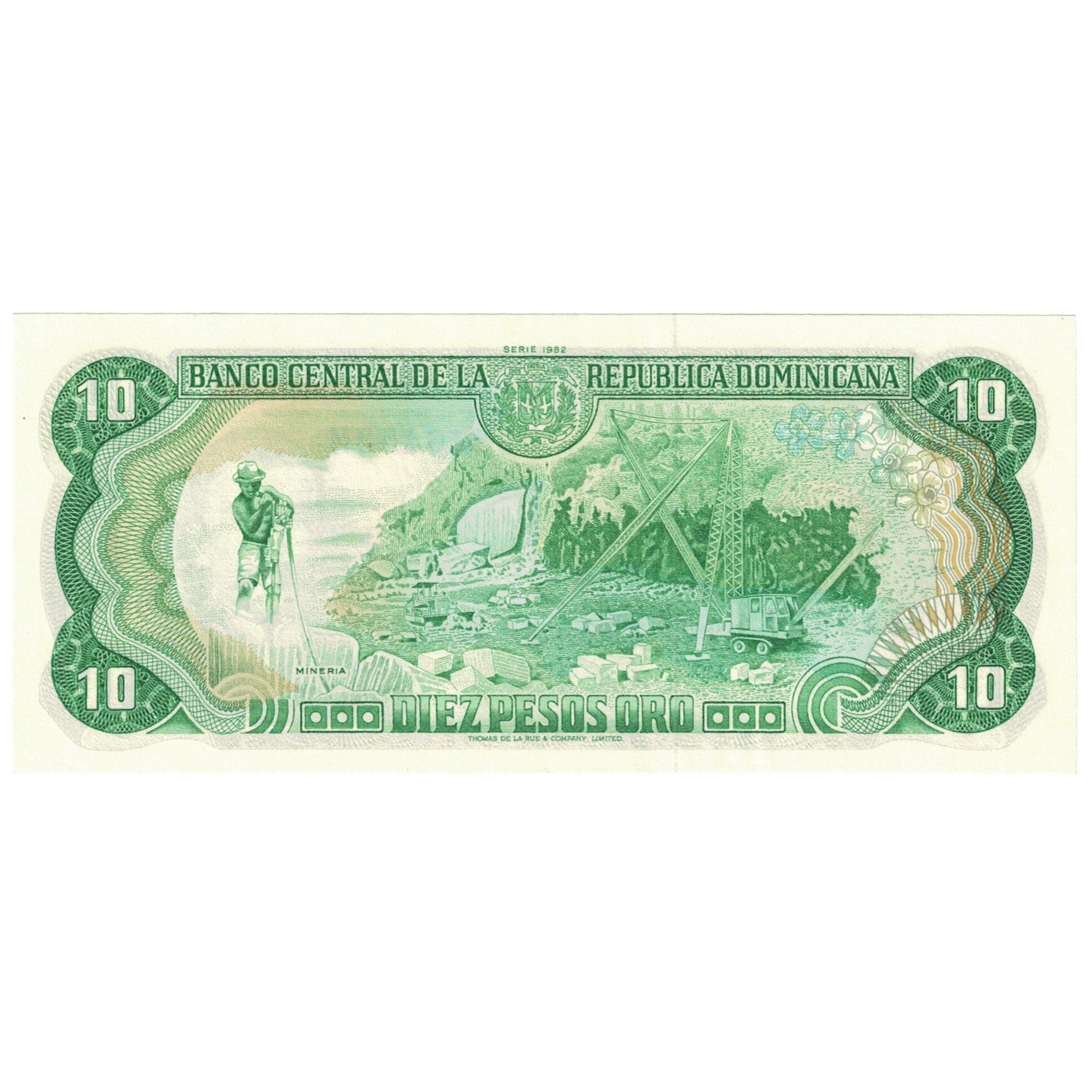 Banknote, Dominican Republic, 10 Pesos Oro, KM:119b, UNC(65-70)