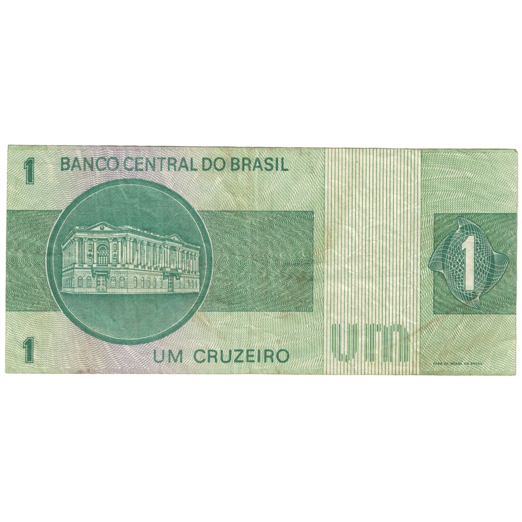 Banconote, Brasile, 1 Cruzeiro, KM:191Ac, MB