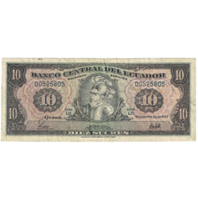 Banknot, Ekwador, 10 Sucres, 1982, 1982-09-30, KM:114b, EF(40-45)