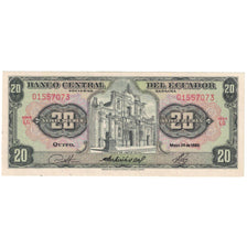 Biljet, Ecuador, 20 Sucres, 1980, 1980-05-24, KM:115b, SUP