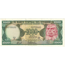 Banknote, Ecuador, 1000 Sucres, 1979, 1979-07-25, KM:120A, EF(40-45)