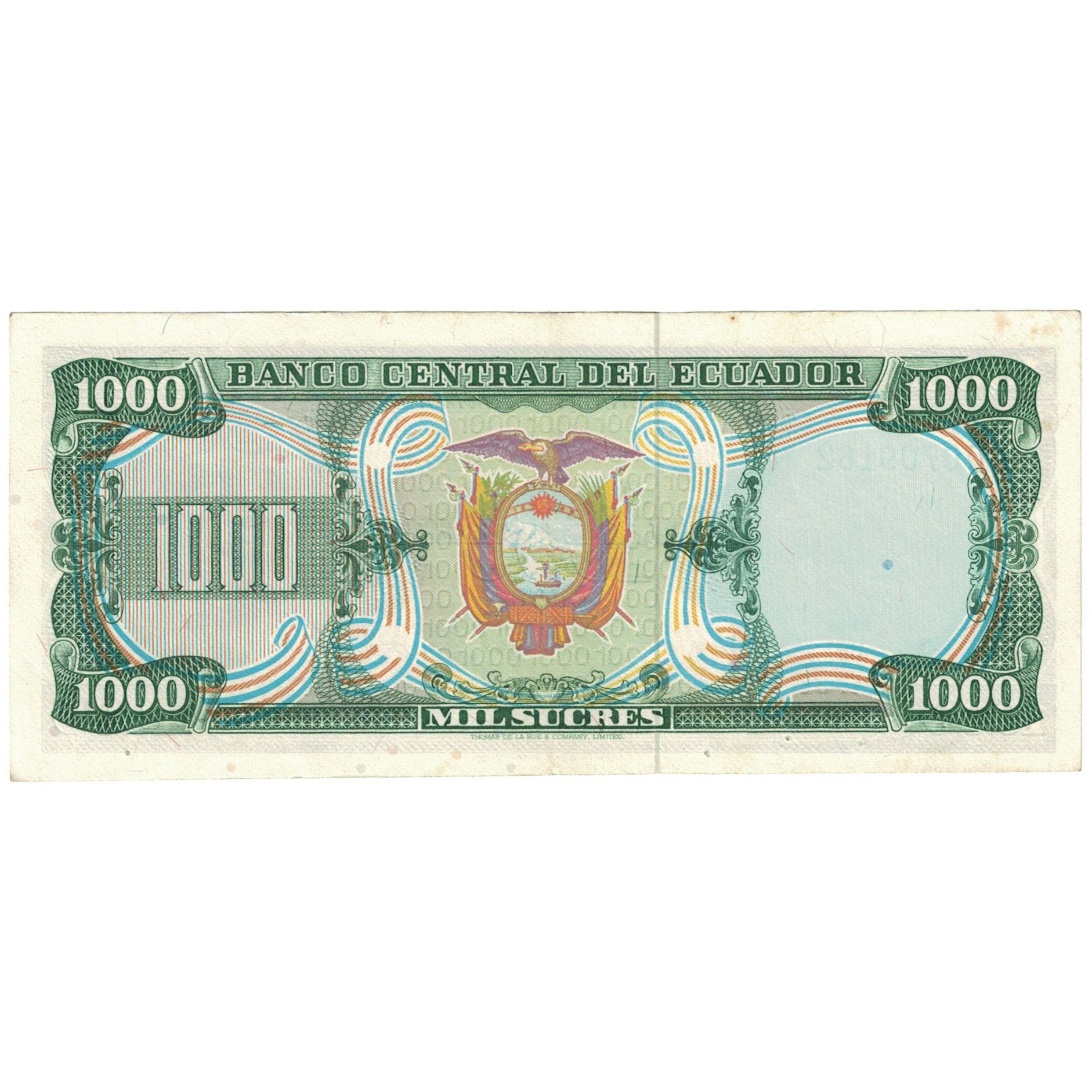 Banknote, Ecuador, 1000 Sucres, 1979, 1979-07-25, KM:120A, EF(40-45)