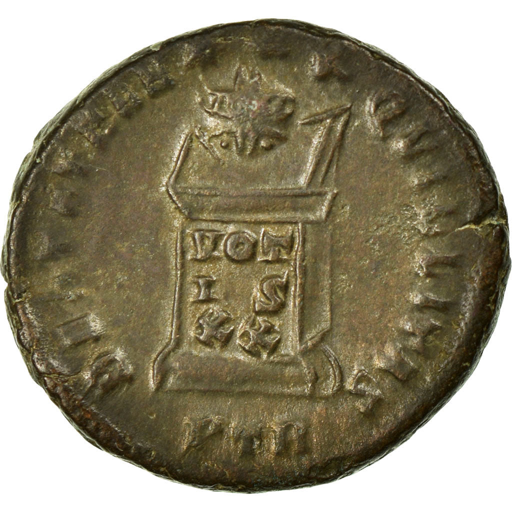 Coin, Crispus, Nummus, Trier, AU(50-53), Copper, Cohen:22