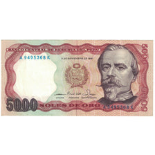 Banknote, Peru, 5000 Soles De Oro, 1981, 1981-11-05, KM:117b, EF(40-45)