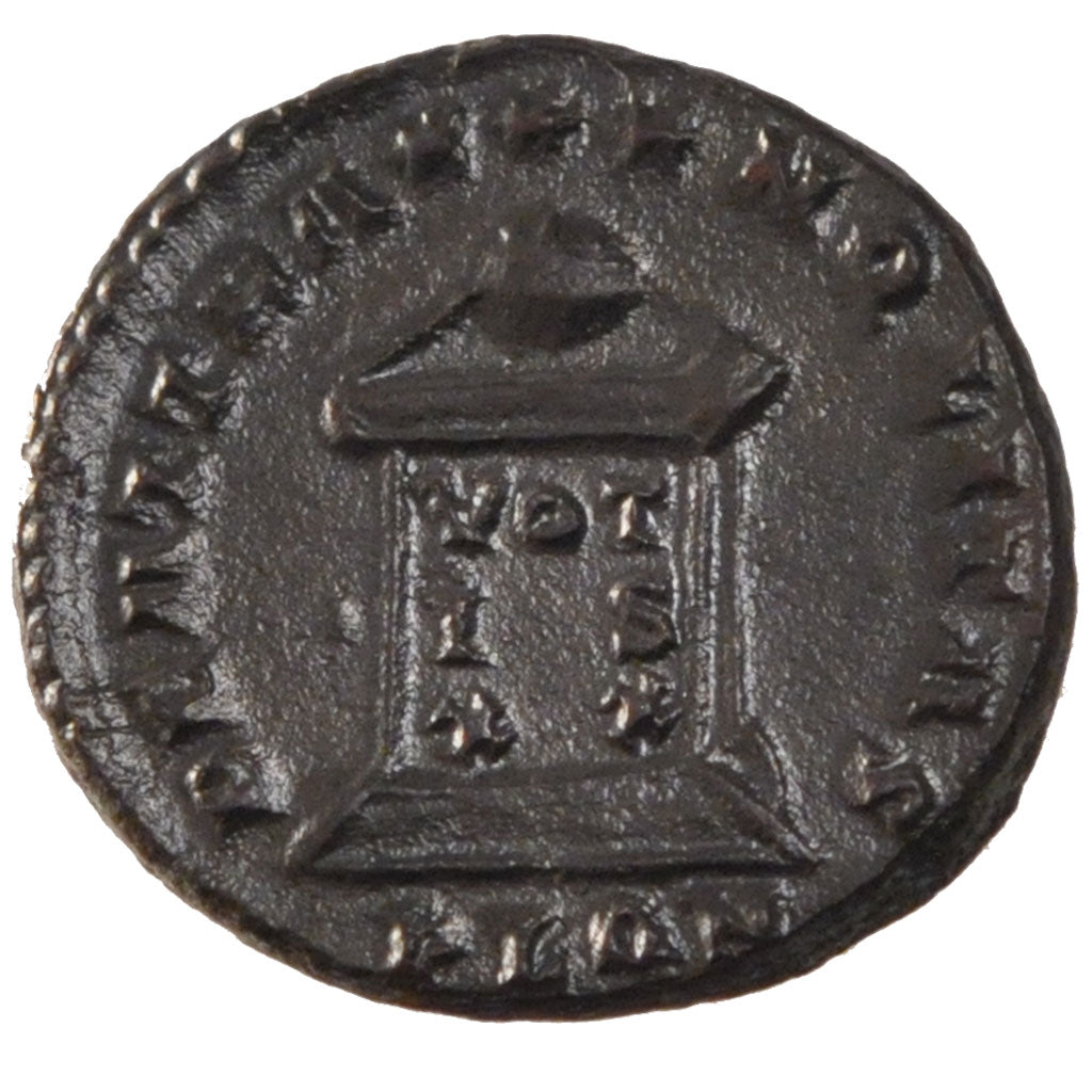 Crispus, Nummus, London, AU(55-58), Copper, Cohen #28, 3.50