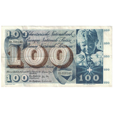 Banknote, Switzerland, 100 Franken, 1972, 1972-01-24, KM:49n, EF(40-45)