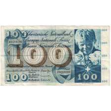 Banknote, Switzerland, 100 Franken, 1969, 1969-01-15, KM:49k, EF(40-45)