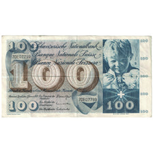 Billet, Suisse, 100 Franken, 1970, 1970-01-05, KM:49i, TB