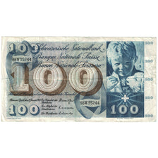Banknote, Switzerland, 100 Franken, 1969, 1969-01-15, KM:49k, VF(20-25)