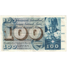 Billet, Suisse, 100 Franken, 1969, 1969-01-15, KM:49k, TB