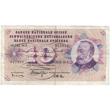 Billet, Suisse, 10 Franken, 1964, 1964-04-02, KM:45i, B
