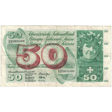 Banknote, Switzerland, 50 Franken, 1961, 1961-05-04, KM:48b, VF(20-25)