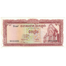 Geldschein, Kambodscha, 10 Riels, KM:11a, UNZ