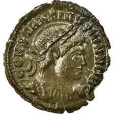 Coin, Constantine II, Nummus, Trier, EF(40-45), Copper, Cohen:122