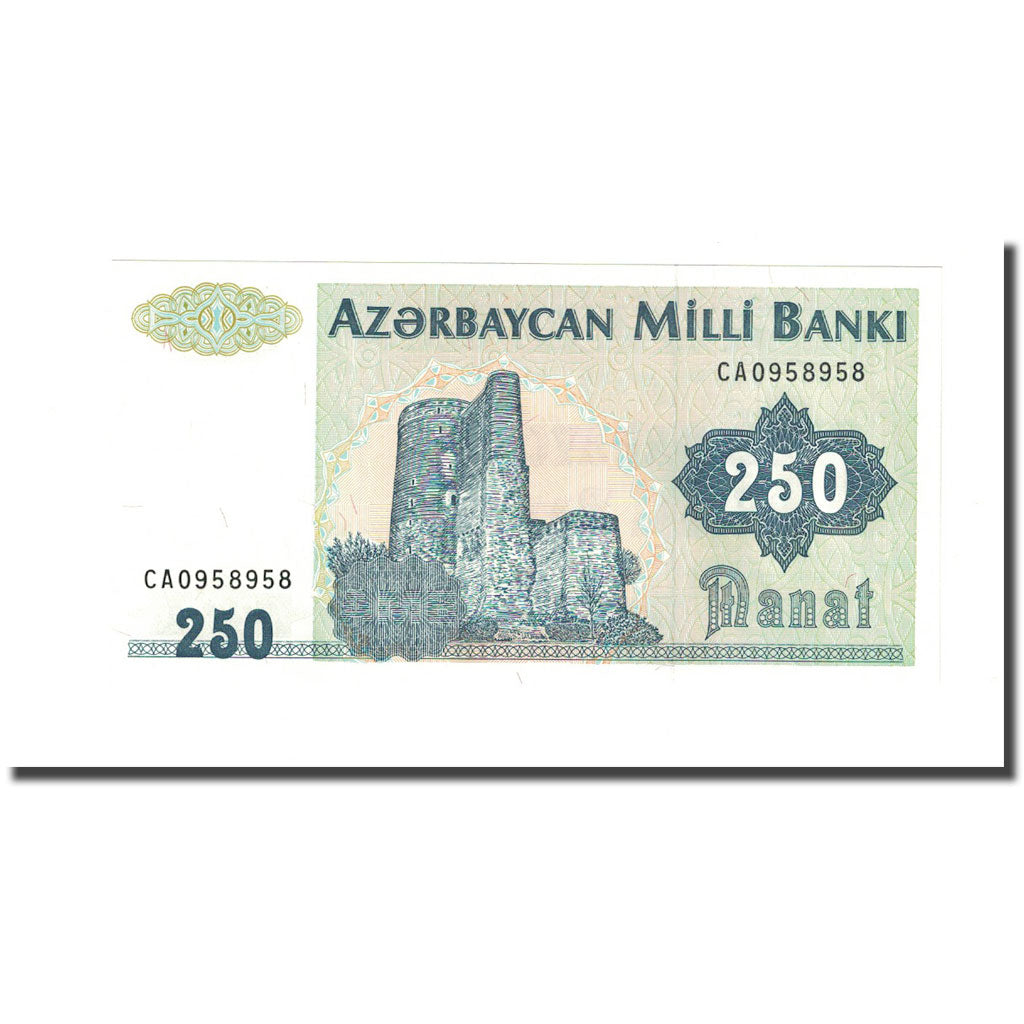 Billete, 250 Manat, Azerbaiyán, KM:13b, UNC