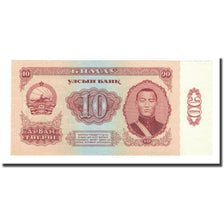 Banknote, Mongolia, 10 Tugrik, 1966, KM:45, UNC(65-70)
