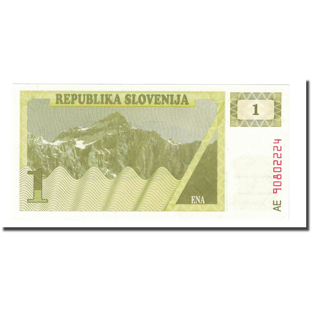 Banknot, Słowenia, 1 (Tolar), KM:1a, UNC(65-70)