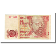 Banknote, Spain, 200 Pesetas, 1980, 1980-09-16, KM:156, EF(40-45)
