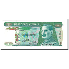 Banknote, Guatemala, 1 Quetzal, 1988, 1988-01-06, KM:66, UNC(65-70)