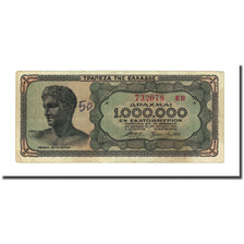 Banknote, Greece, 1,000,000 Drachmai, 1944, 1944-06-29, KM:127b, AU(55-58)