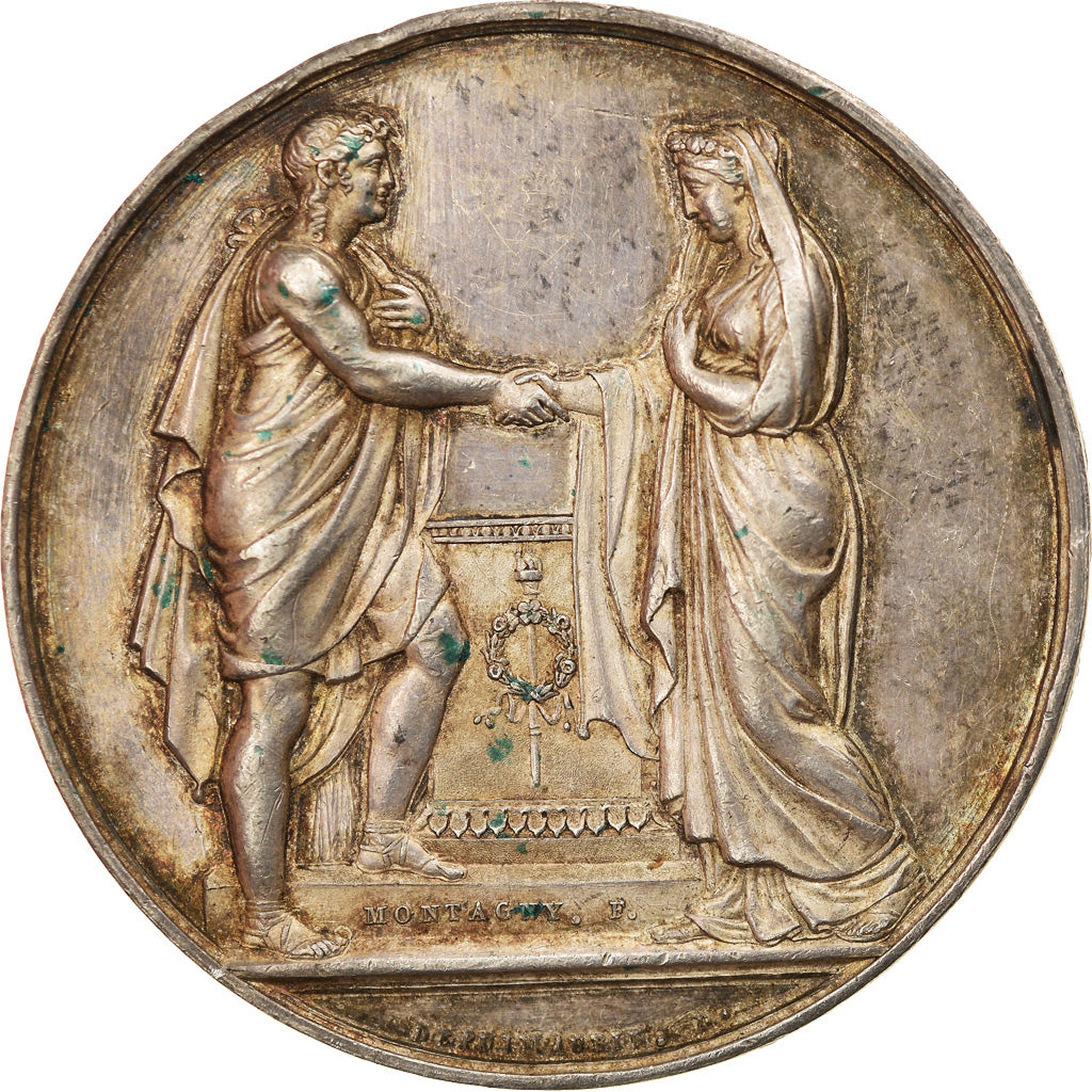 France, Médaille, Noces, Mariage, Religion, Religions & beliefs, 1853