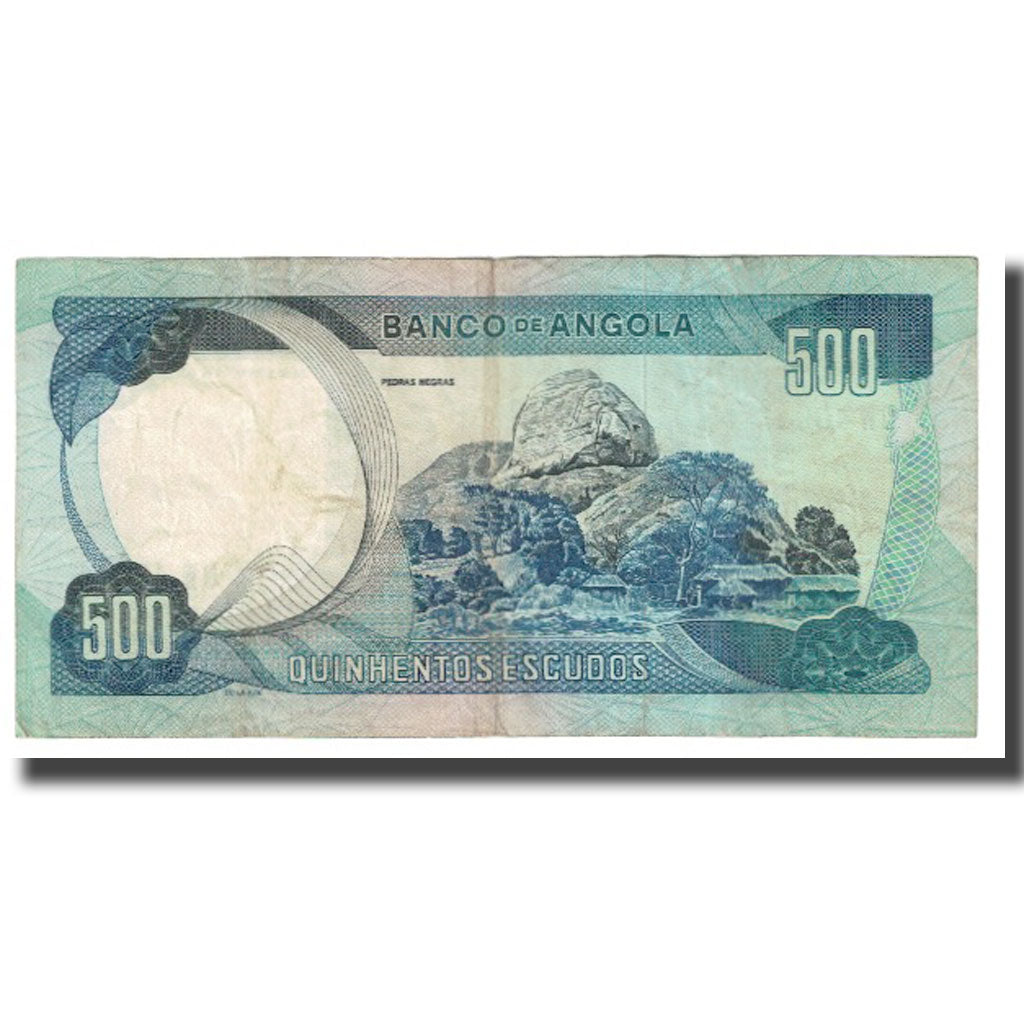 Billete, 500 Escudos, 1972, Angola, 1972-11-24, KM:102, EBC