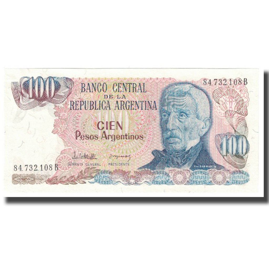 Billet, Argentine, 100 Pesos Argentinos, KM:315a, NEUF