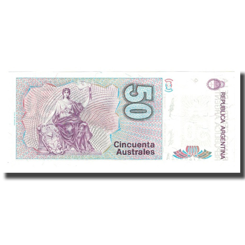 Banconote, Argentina, 50 Australes, KM:326b, FDS