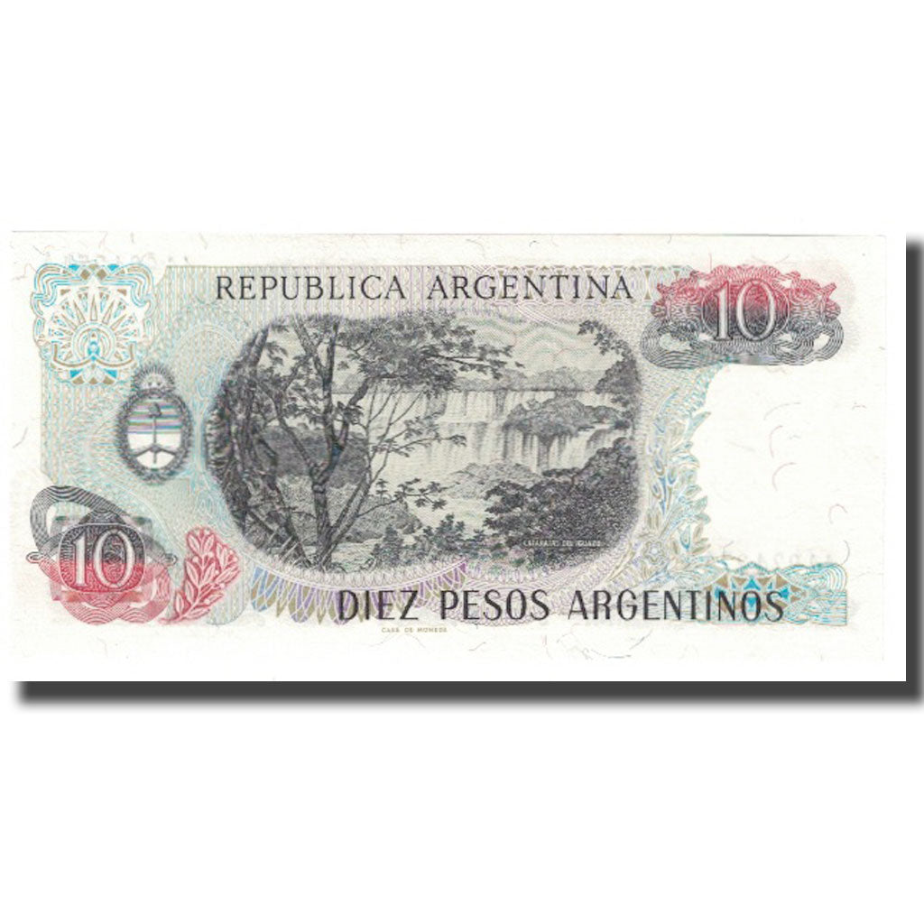 Billet, Argentine, 10 Pesos Argentinos, KM:313a, NEUF