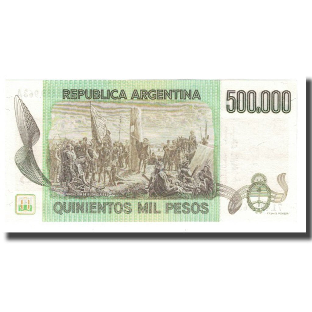 Banknote, Argentina, 500,000 Pesos, KM:309, UNC(65-70)