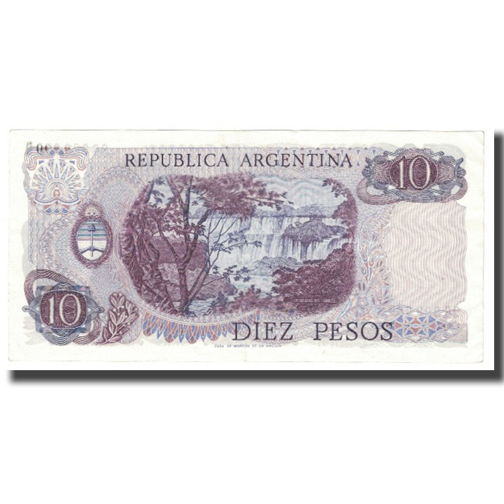 Billet, Argentine, 10 Pesos, KM:300, SPL
