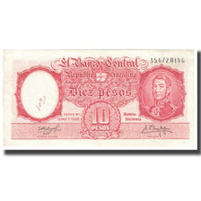 Banknote, Argentina, 10 Pesos, KM:270a, EF(40-45)