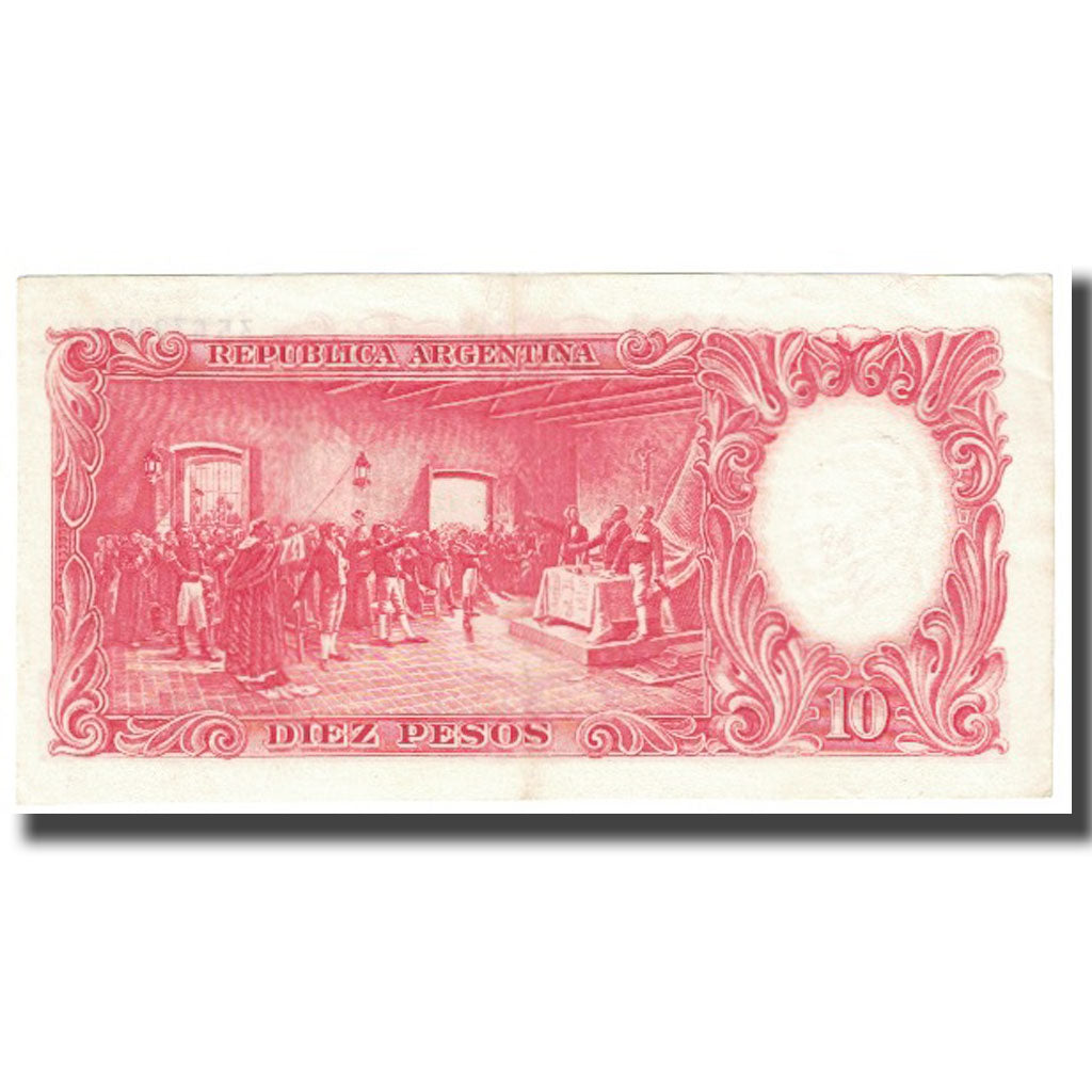 Banknote, Argentina, 10 Pesos, KM:270a, EF(40-45)