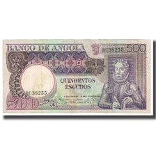 Banknote, Angola, 500 Escudos, 1973, 1973-06-10, KM:107, AU(55-58)