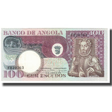 Banknote, Angola, 100 Escudos, 1973, 1973-06-10, KM:106, AU(55-58)