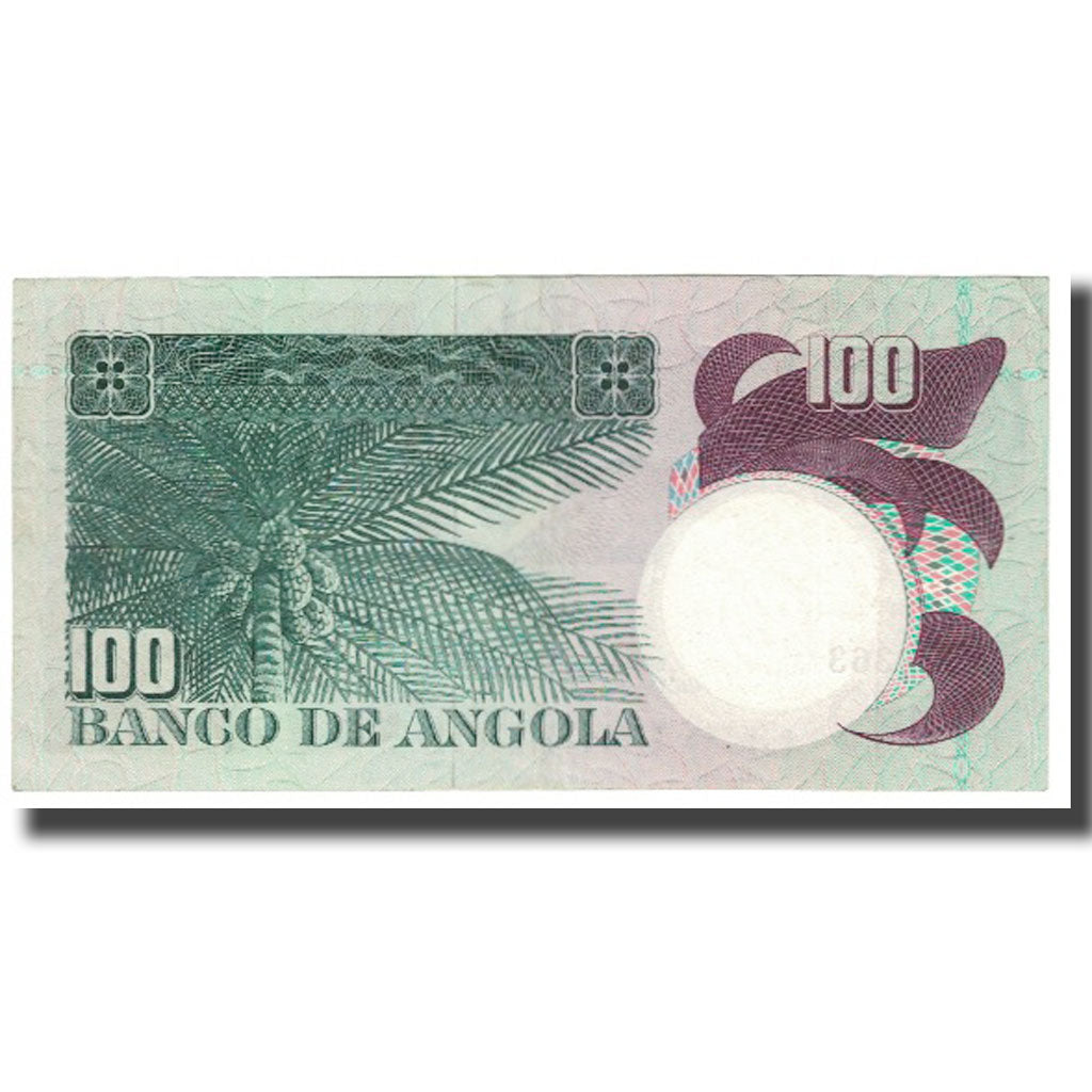 Banknote, Angola, 100 Escudos, 1973, 1973-06-10, KM:106, AU(55-58)