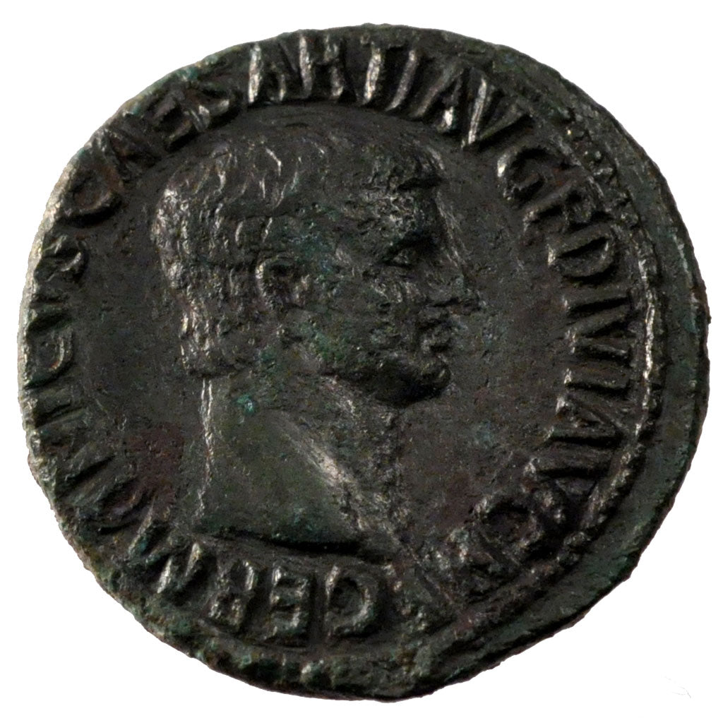 Germanicus, As, AU(50-53), Copper, Cohen #9, 10.90