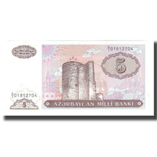 Banknote, Azerbaijan, 5 Manat, KM:15, UNC(65-70)