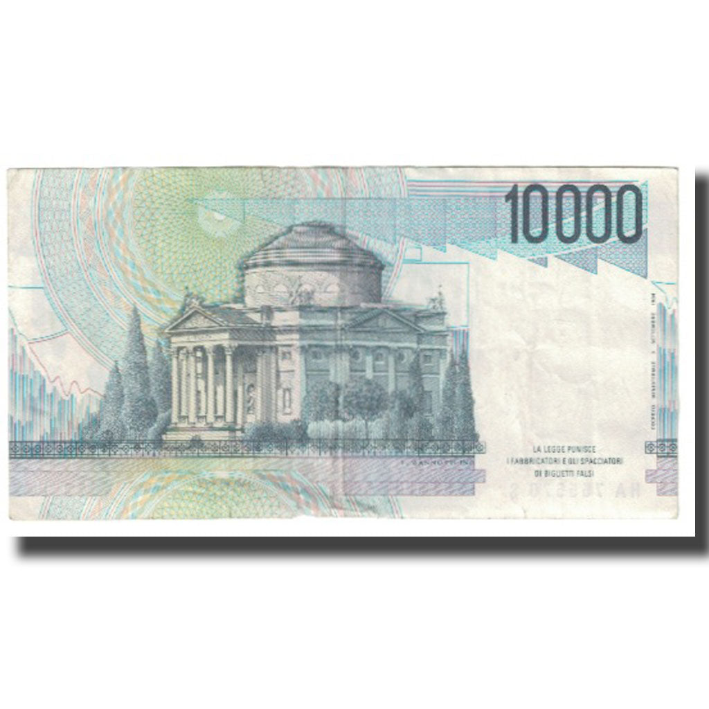 Banconote, Italia, 10,000 Lire, 1984, 1984-09-03, KM:112a, MB