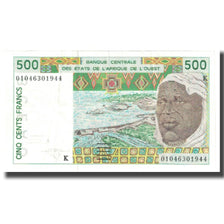 Banknote, West African States, 500 Francs, KM:710Ka, UNC(65-70)