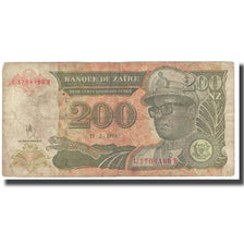 Billet, Zaïre, 200 Nouveaux Zaïres, 1994, 1994-02-15, KM:62a, TTB