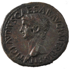 Claudius, Dupondius, AU(50-53), Copper, Cohen #1, 10.50