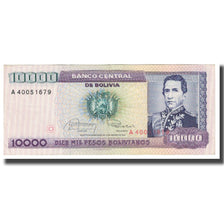Nota, Bolívia, 10,000 Pesos Bolivianos, 1984, 1984-02-10, KM:169a, EF(40-45)